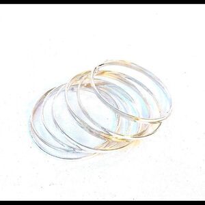 Silver Bangle Bracelets New